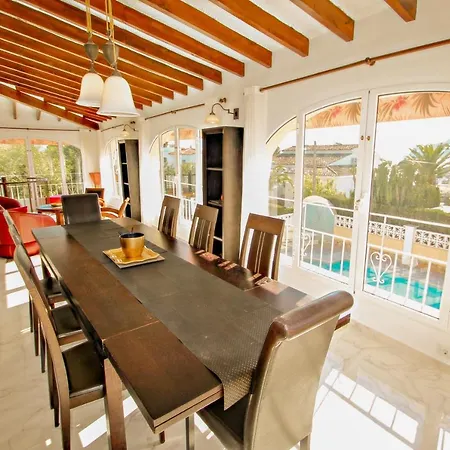 Villa Samina - With Stunning Views And Private Pool In Benissa